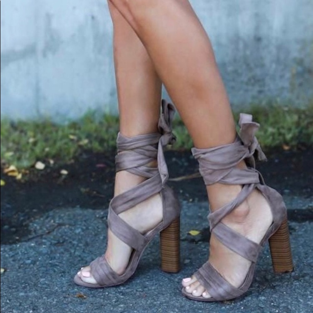 Vici Tie Up Heels